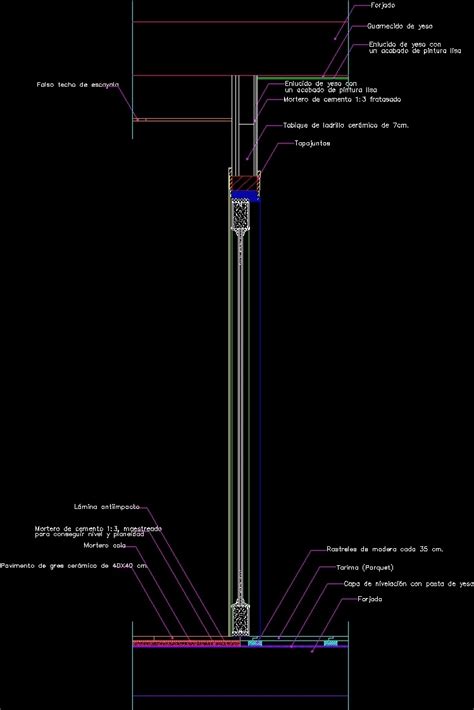 Wood Door Section DWG Section for AutoCAD • Designs CAD