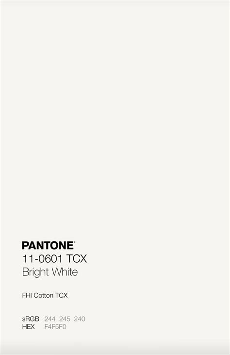 Pantone Bright White | Цвета покраски дома, Внутренние цветовые схемы ...