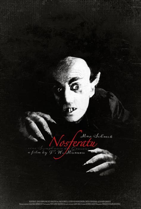 Nosferatu 1922 Original Poster