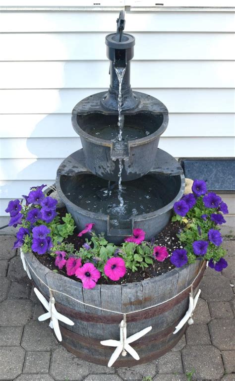 DIY Water Fountain Update | DIYIdeaCenter.com