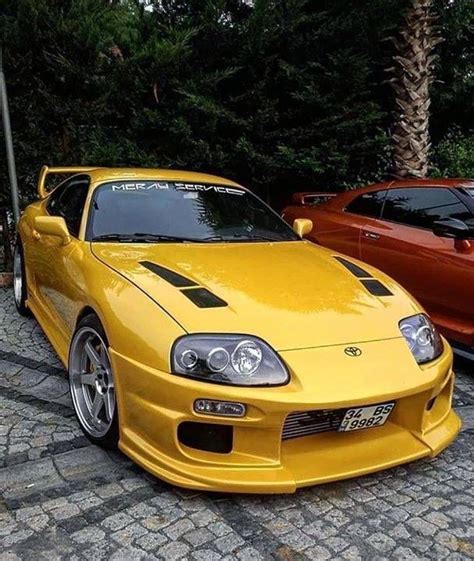 Toyota Supra Yellow Toyota Supra Mk4 Toyota Supra Jdm Cars | Images and ...