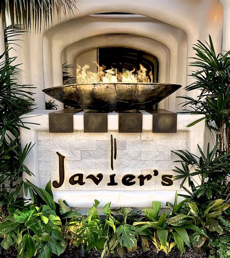 Restaurant Design: Signage || P E T E R M A X || Javier's La Jolla ...