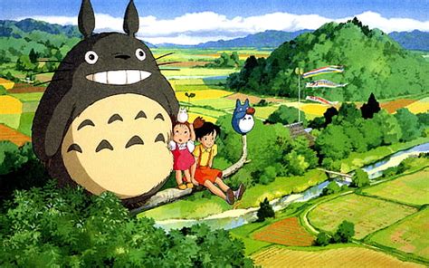 HD wallpaper: Totoro, My Neighbor Totoro, Artistic, Anime, flower ...