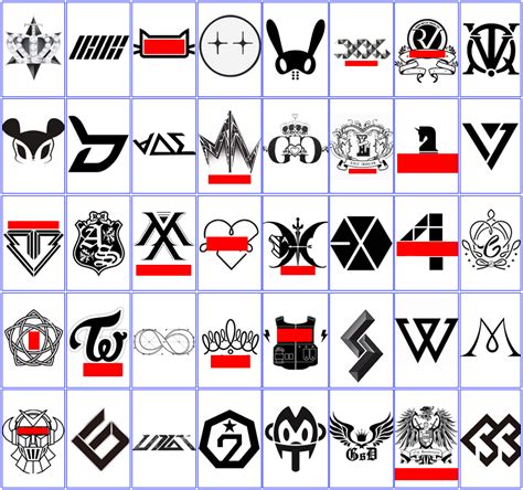 Kpop Group Logos