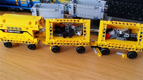 LEGO Technic train lorries tilting test powerfunctions servo motor ...