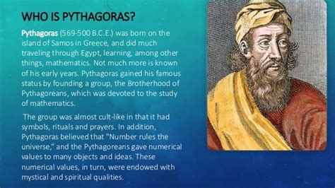 The Pythagoras Theorem