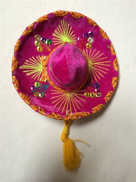 Mexican Mini Colorful Sombrero Hat | Sombrero, Hats, Colorful hat