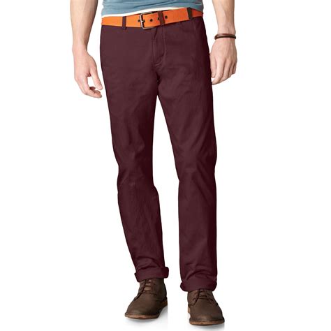 Dockers Slim Fit Alpha Khaki Pants in Purple for Men | Lyst