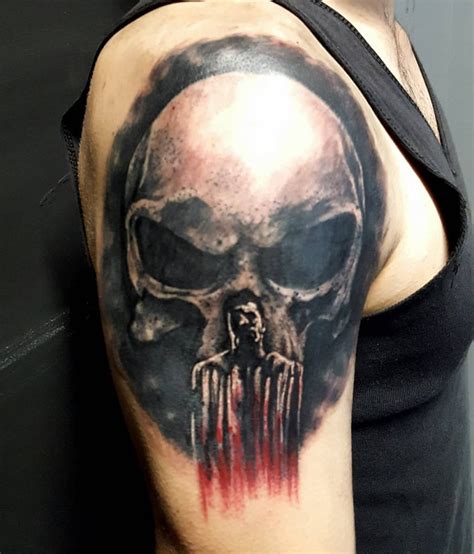 101 Amazing Punisher Skull Tattoo Ideas You Need To See! | Outsons ...