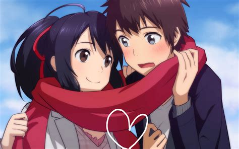 Taki and Mitsuha Wallpapers - Top Free Taki and Mitsuha Backgrounds ...