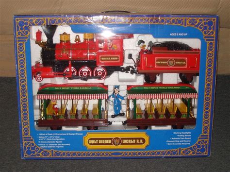 New Walt Disney World Railroad Train Set Mickey Track Playset Parks ...