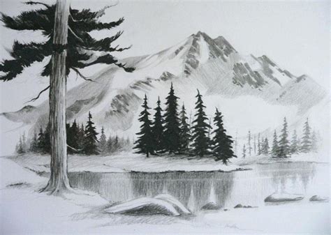 Landscapes In Pencil Pdf Drawing at GetDrawings | Free download