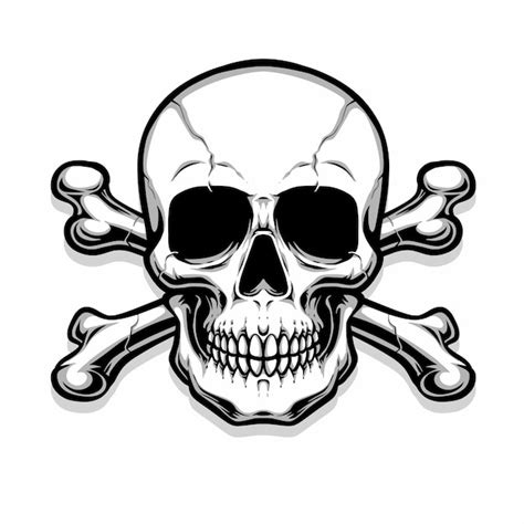 Skull Crossbones Vectors & Illustrations for Free Download | Freepik