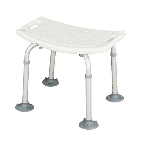 Medical Adjustable Bath Stool Seat Shower Chair 7 Height Bench Bathtub ...