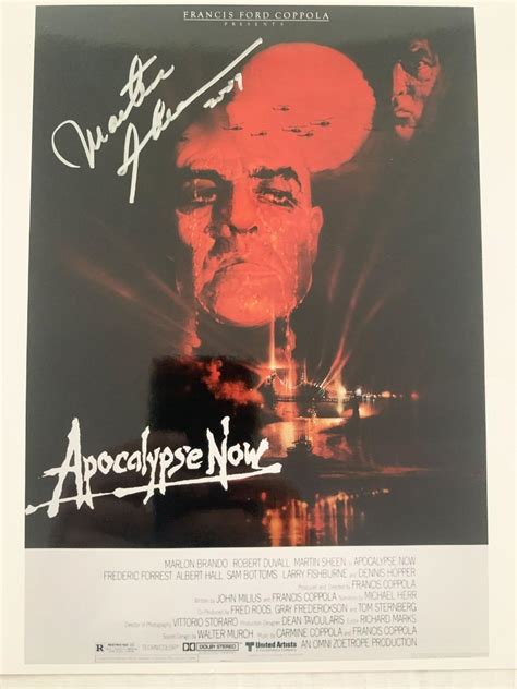 Apocalypse Now Martin Sheen signed movie photo. GFA Authenticated ...