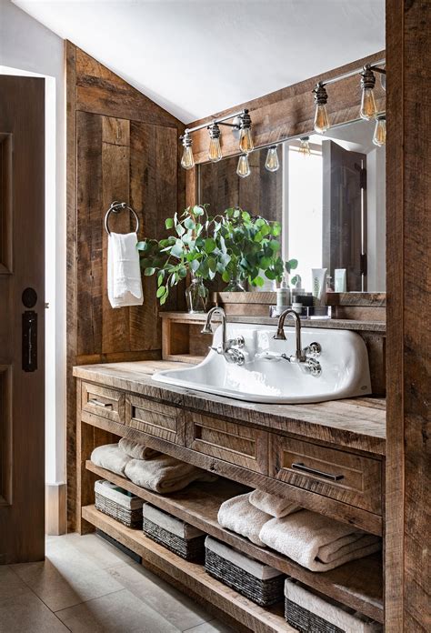 32 Rustic Bathroom Design Ideas for a Cozy Space