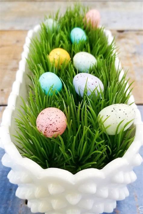 30 Cute DIY Easter Decoration Ideas With Pastel Colors | HomeMydesign