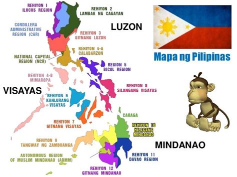 Ano Ang Mga Rehiyon Sa Pilipinas Luzon Visayas Mindanao | Images and ...