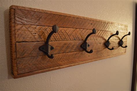 Reclaimed Wood Coat Hanger