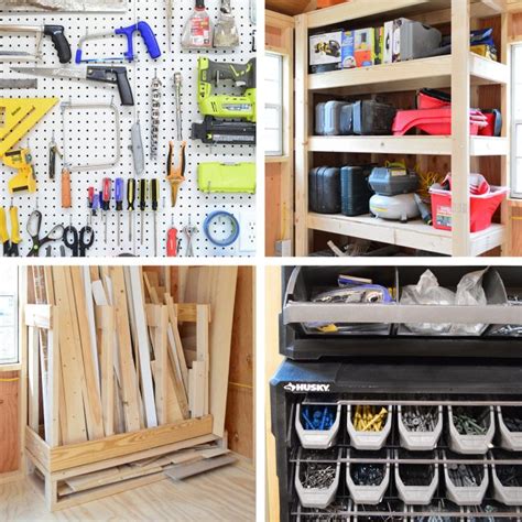 4 Shed Storage Ideas For Tons Of Added Function