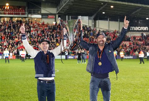 Ryan Reynolds Celebrates Wrexham’s Monumental Win Against Yeovil Town FC