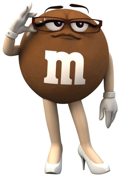 M&m characters, Brown, Peanut candy