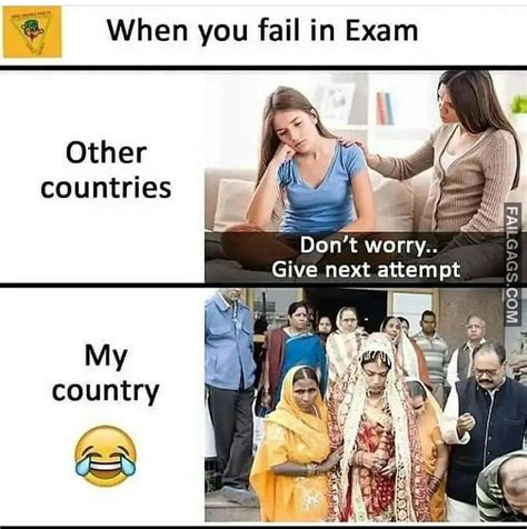 When you fail in Exam funny memes : r/failgags