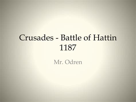 Battle of Hattin