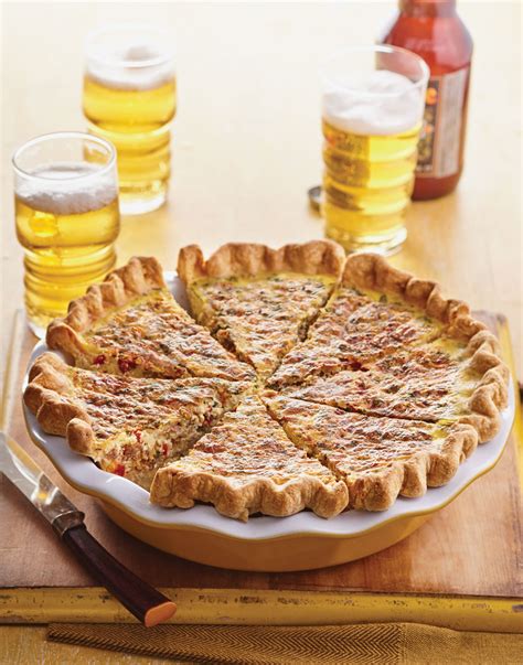 Italian Sausage Quiche with Roasted Red Peppers Recipe