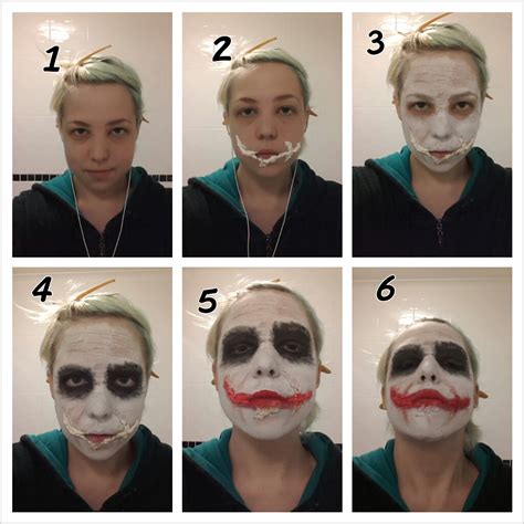 Simple Joker make up tutorial by Chartail on DeviantArt