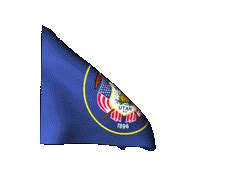 Flag Utah Animated Flag Gif