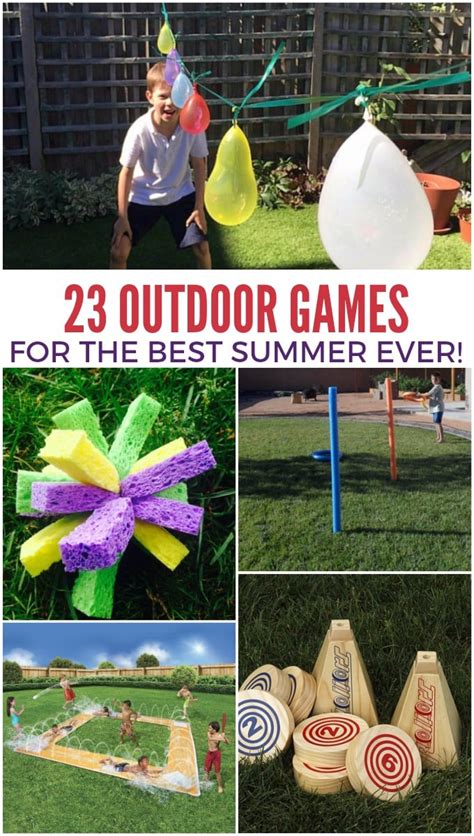 23 Outdoor Games to Make This Summer the Best Ever