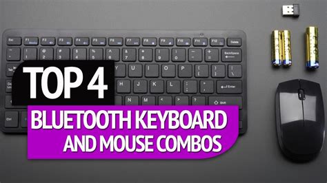 TOP 4: Bluetooth Keyboard and Mouse Combos - YouTube