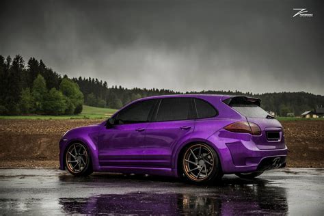 Porsche Cayenne Purple Z Performance ZP.FORGED 3 Wheel | Wheel Front