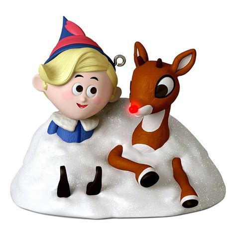 Rudolph the Red-Nosed Reindeer Ornament ($18) | Best Hallmark Ornaments ...