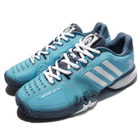 Djokovic Shoes : adidas Novak Pro Djokovic Blue White Men Tennis Shoes ...