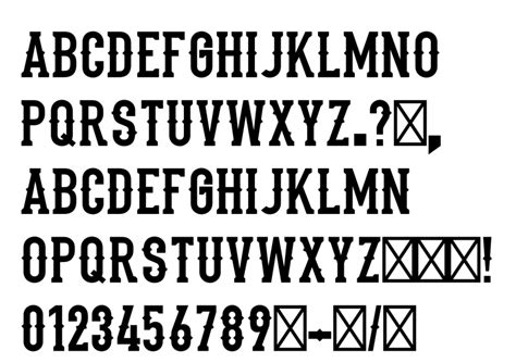 Western font free download 181 truetype .ttf opentype .otf files