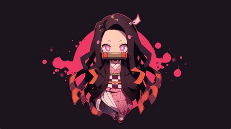 1920x1080 Resolution Nezuko Kamado Cute Demon Slayer 1080P Laptop Full ...