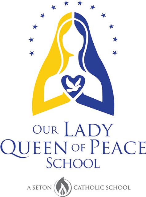 Our Lady Queen Of Peace School Logo Clipart - Large Size Png Image - PikPng