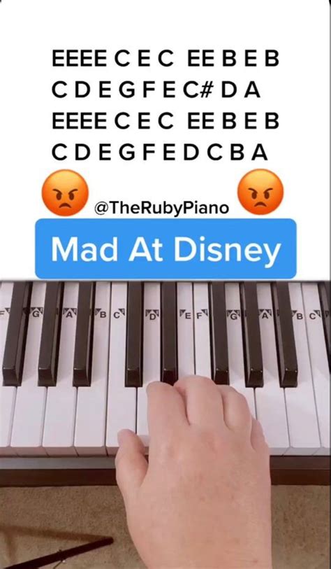 The Ruby Piano on TikTok | Piano notes songs, Easy piano songs, Piano songs