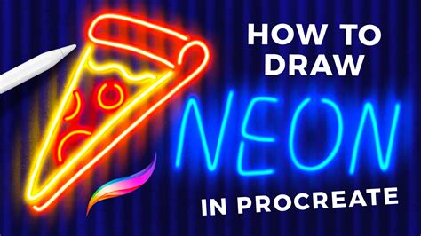 How to Draw Neon in Procreate • Bardot Brush