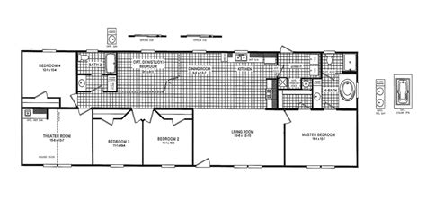 18 x 80 Mobile Home Floor Plans | Mobile Homes Ideas