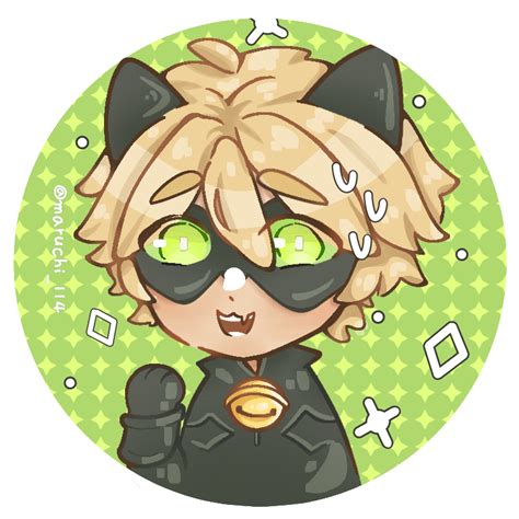 Chat Noir icon is here ! free to use WITH PERMISSION. ฅ^•ﻌ•^ฅ : r ...