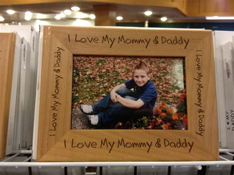 I Love My Mommy & Daddy Frame (Available in 4 x 6 or 5 x 7 sizes ...