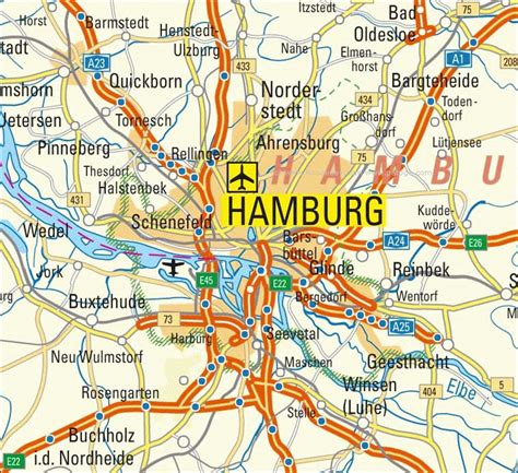 Guide to Bach Tour: Hamburg - Maps