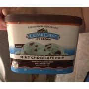 Cedar Crest Ice Cream, Mint Chocolate Chip: Calories, Nutrition ...