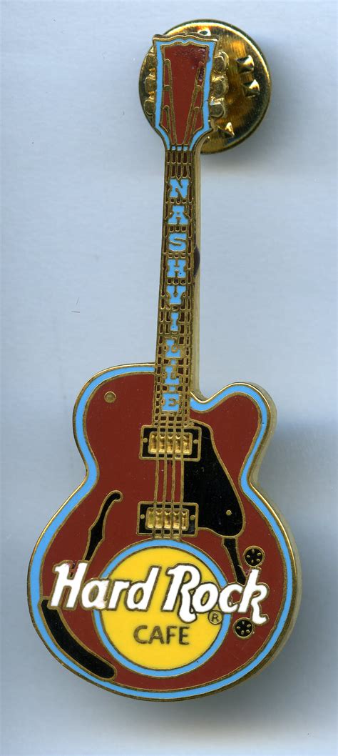 Nashville - Hard Rock Cafe Guitar Pin