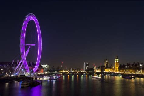 Free Stock Photo of Night View of London Eye | Download Free Images and ...