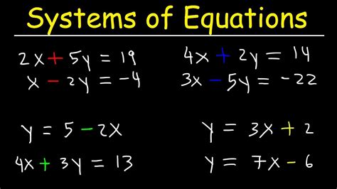 System Of 3 Equations Examples