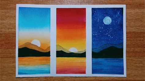 Easy Sunrise Paintings